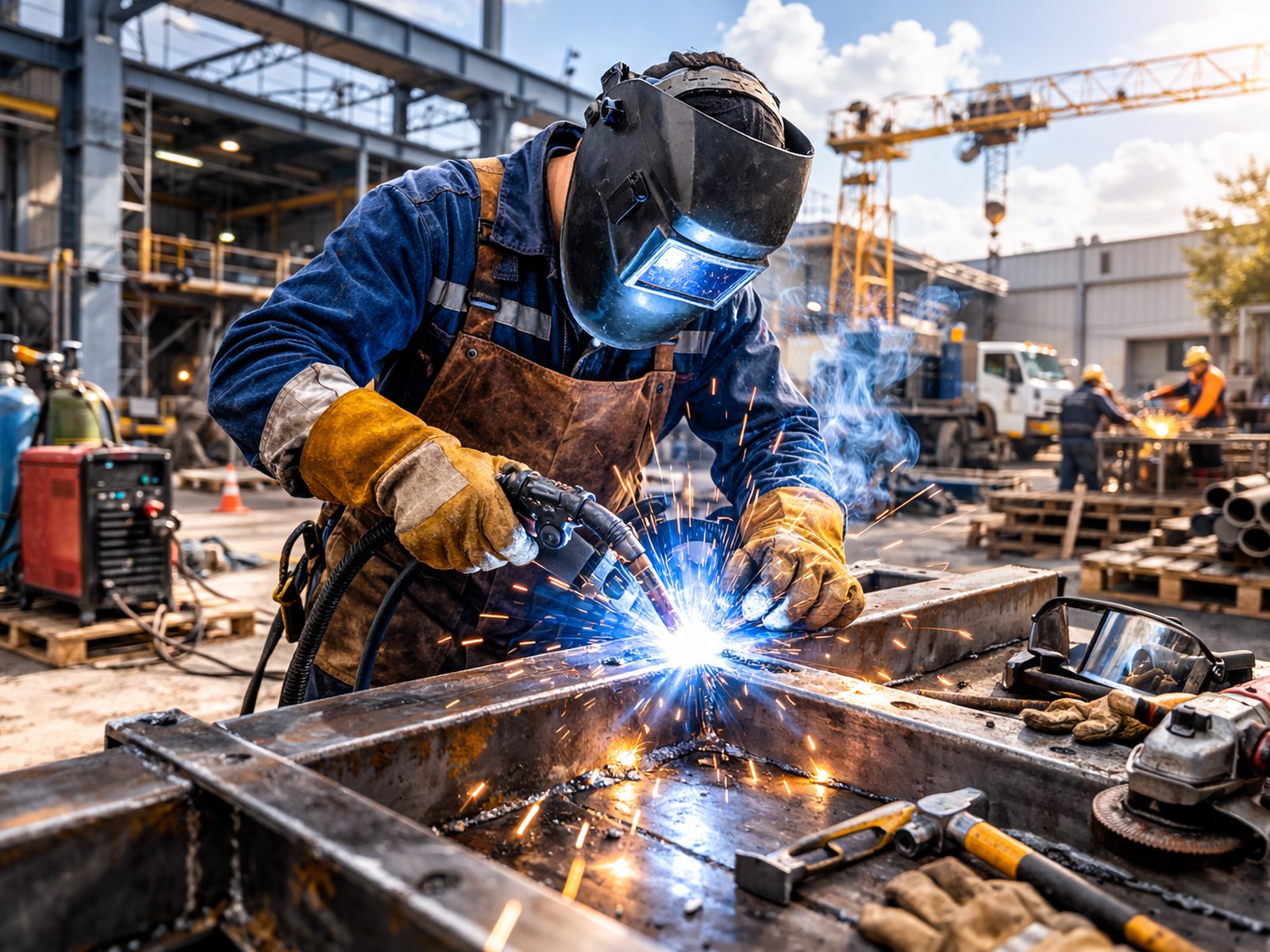 Nábor svářečů z Mongolska a Filipín